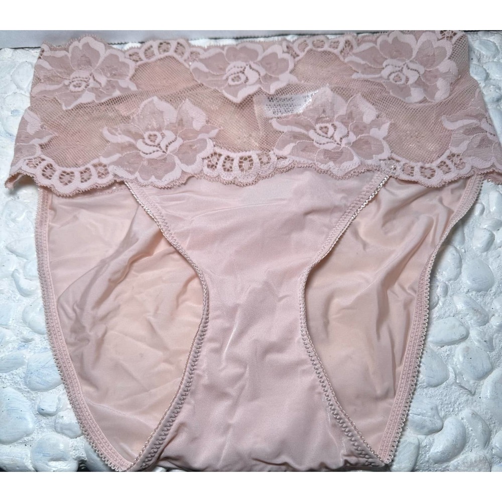 Light & Lacy Hi-Cut Brief Size S In (Rose Dust)
